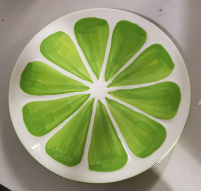 Fruit Shaped Ceramic Salad Plate Creative Cute Household Snack Dish