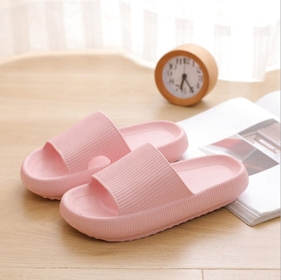 Thick Platform Bathroom Home Slippers Soft Sole