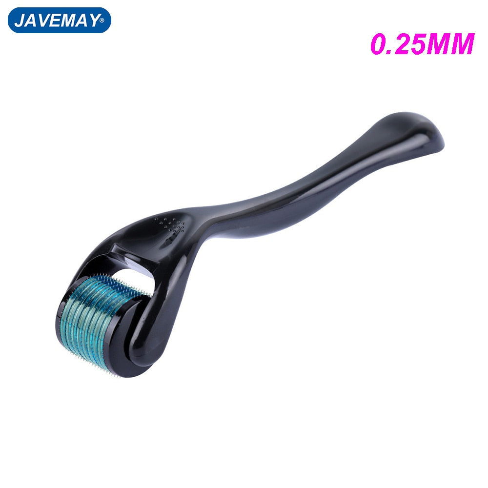 Dermaroller Titanium Hair Regrowth Beard Growth Anti Hair Loss Treatment