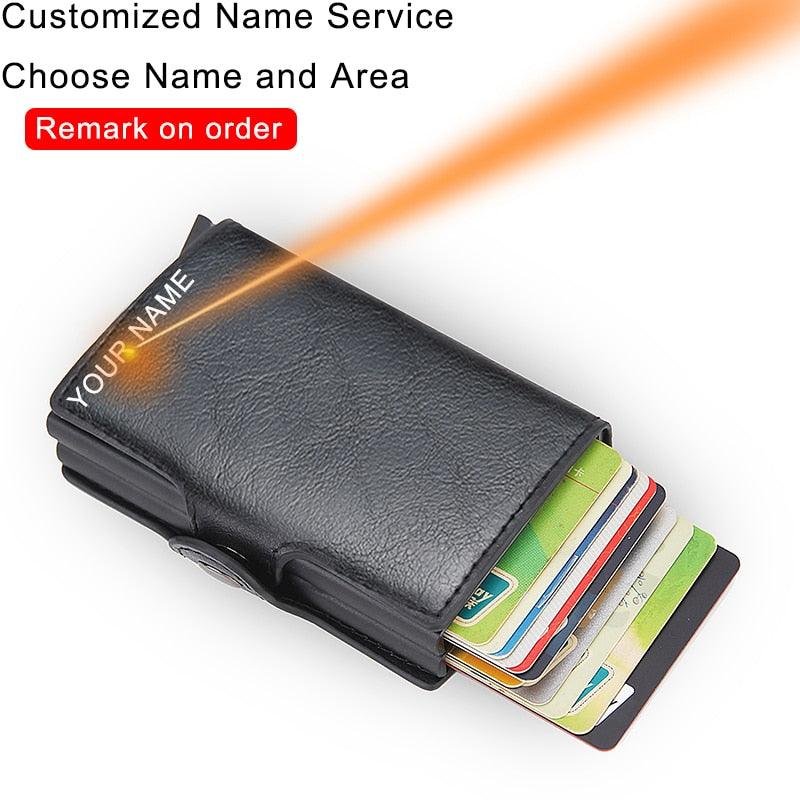 Rfid Blocking Protection Men id Credit Card Holder Wallet - Fajar eMART