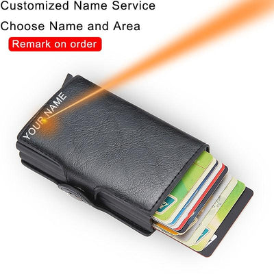 Rfid Blocking Protection Men id Credit Card Holder Wallet - Fajar eMART