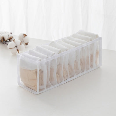 Jeans Compartment Storage Box Closet Clothes Home Organizer