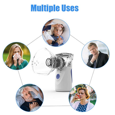 Portable Nebulizer Machine Medical Atomizer Nebuliser Inhalator Adult Children