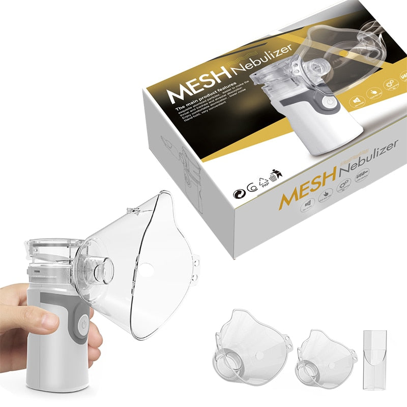 Portable Nebulizer Machine Medical Atomizer Nebuliser Inhalator Adult Children